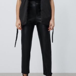 Zara Leather Pants